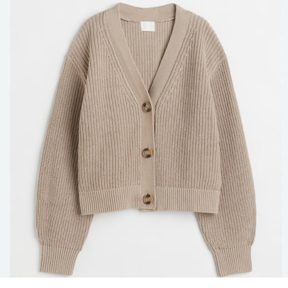 H&M rib-knit cardigan